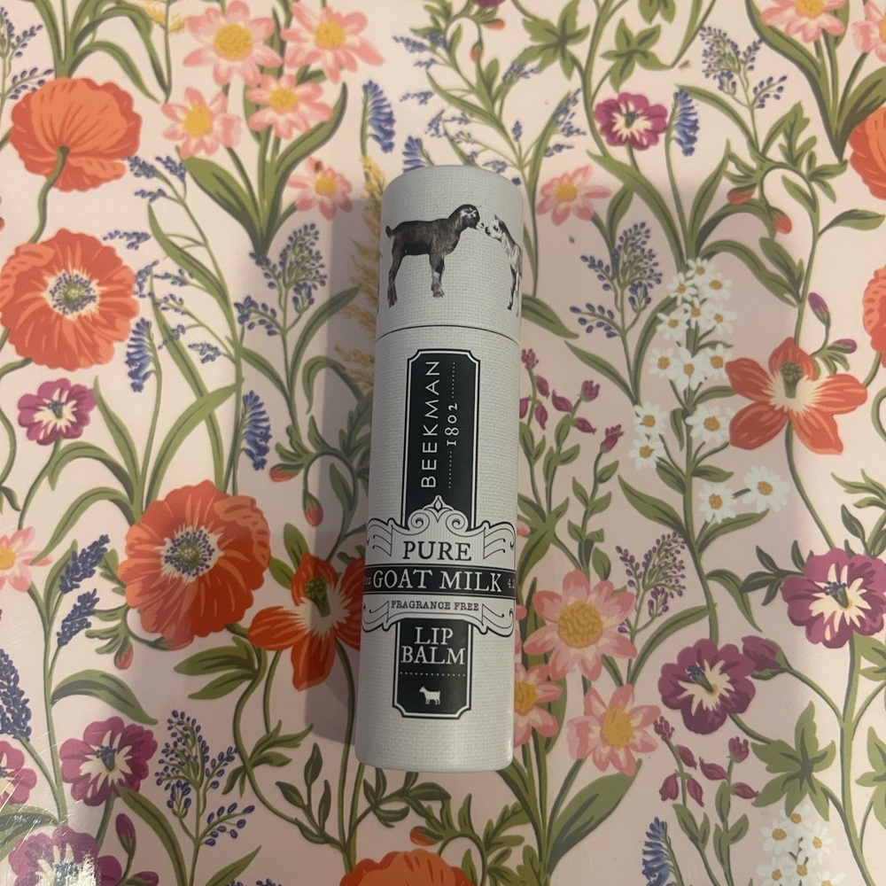 Beekman 1802 Pure Goat Milk Fragrance Free Lip Balm NEW